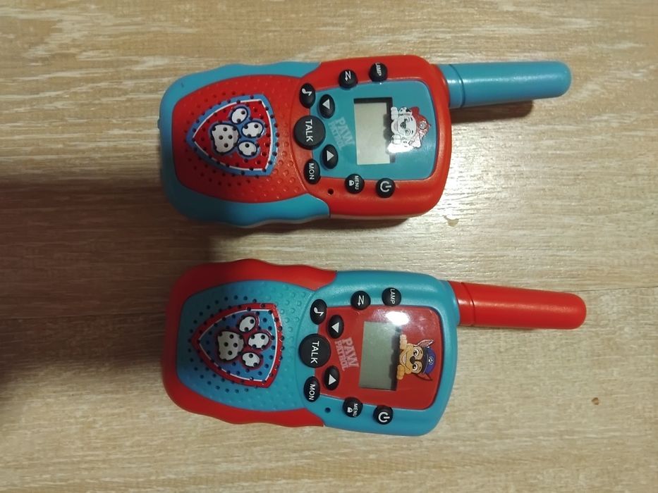 Walkie talkie patrulha pata