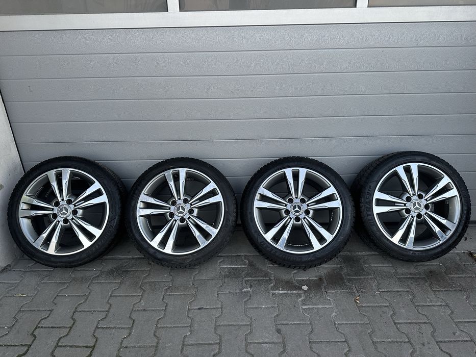 Koła Zimowe Felgi 17’ Cali Mercedes E-Klasa 5x112 8J ET48 225/45 R17