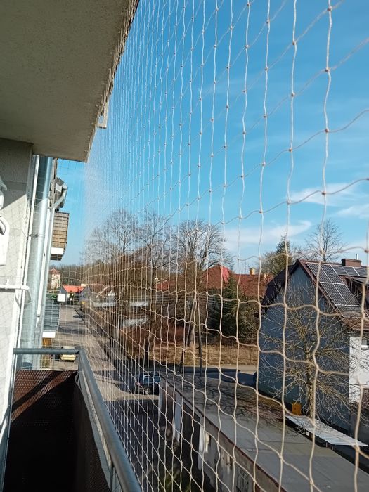 Siatka zabezpieczająca balkon, siatka dla kota