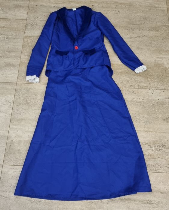 Strój M 38 guwernantka Mary Poppins Wiktoriańska niania kostium