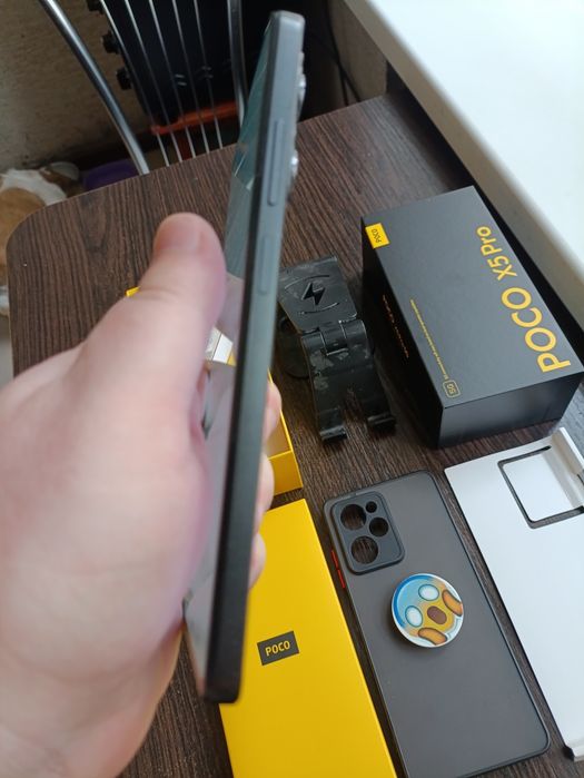 ИГРОВОЙ Poco X5pro 5G, память 6+6-128гиг, идеальное состояние