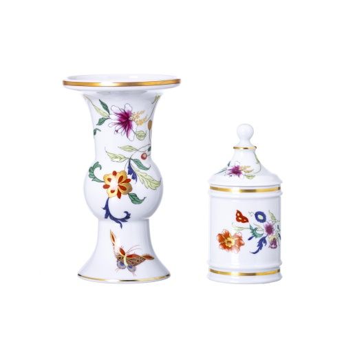Porcelana - Jarra los angeles e frasco tampa alta - Vista Alegre