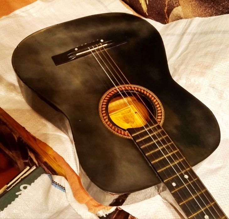 Классическая гитара Ferrarotti Италия Метроном ГДР Guitar Ferrarotti