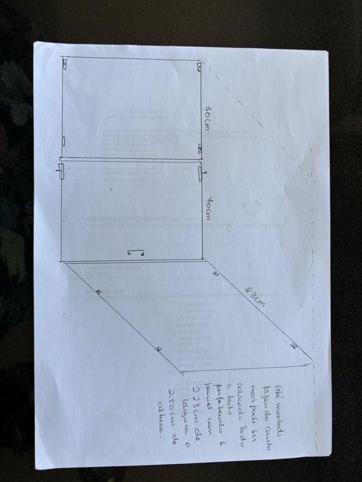 3 Paineis em vidro temperado