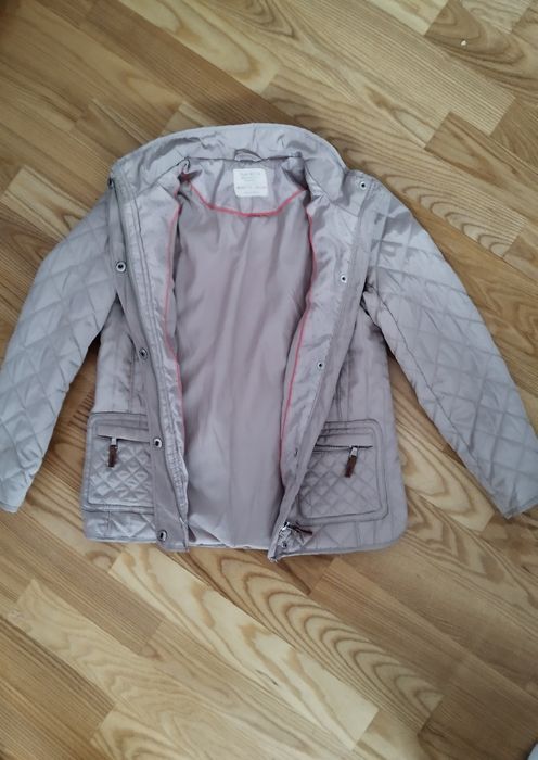 Kurtka dziewczęca,beżowa, roz.128