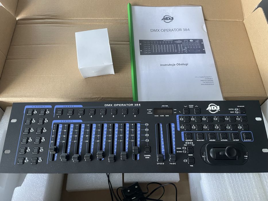 Sterownik oświetlenia dmx Adj operator 384