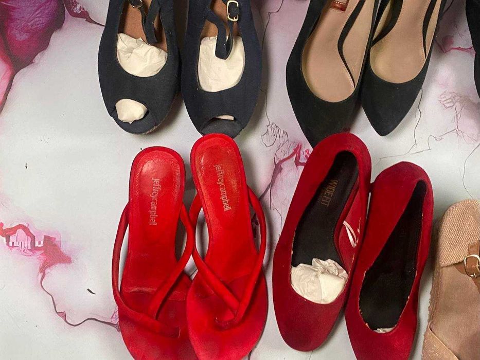 ОПТ лот жіноче взуття 15 пар 11 пар різні бренди