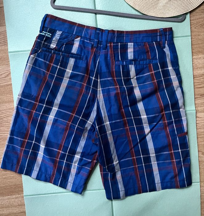 Billabong spodenki w kratę z logo markowe 32/XL
