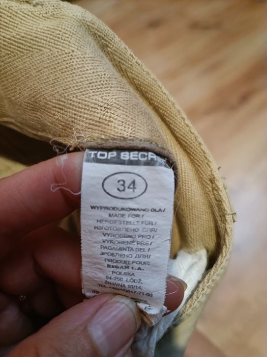 Super spodnie typu bojowki cargo z wieloma kieszeniami