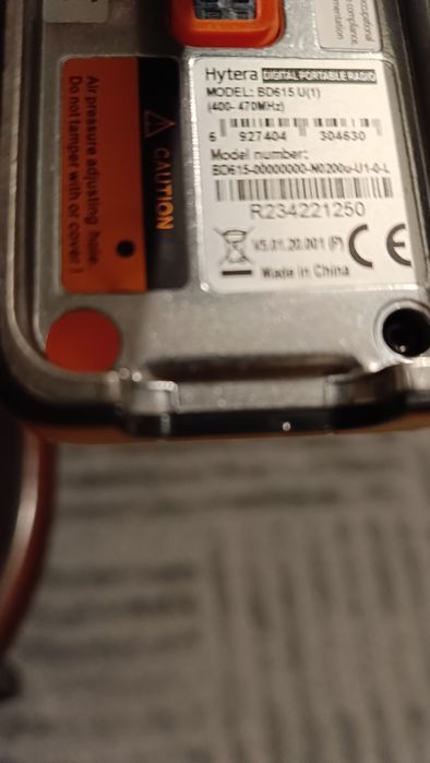 Sprzedam radio Hytera BD 615