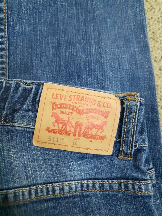 Spodnie jeansowe Levis 511 Slim rozmiar 16 XS S