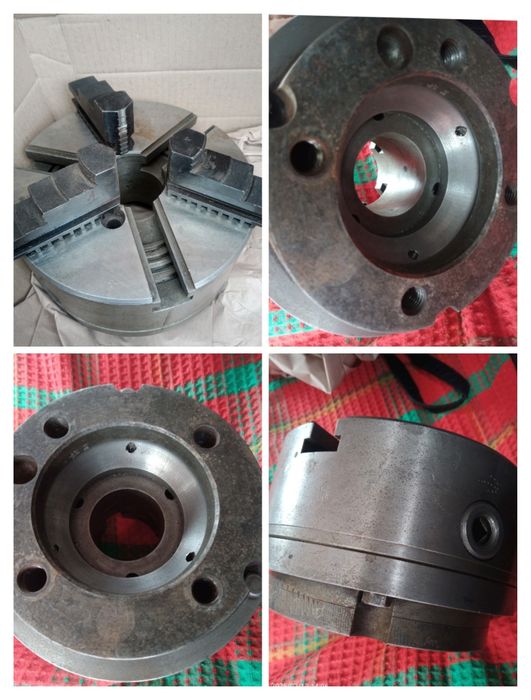 Патрон токарний / фрезерний 200мм , 160мм