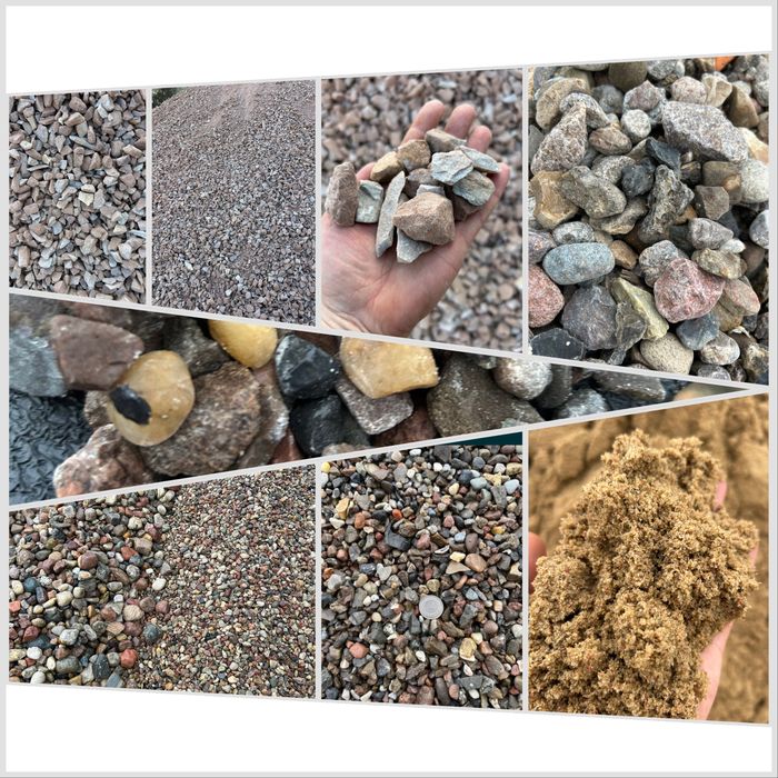 Zwir piasek podsyp Kamien ziemia