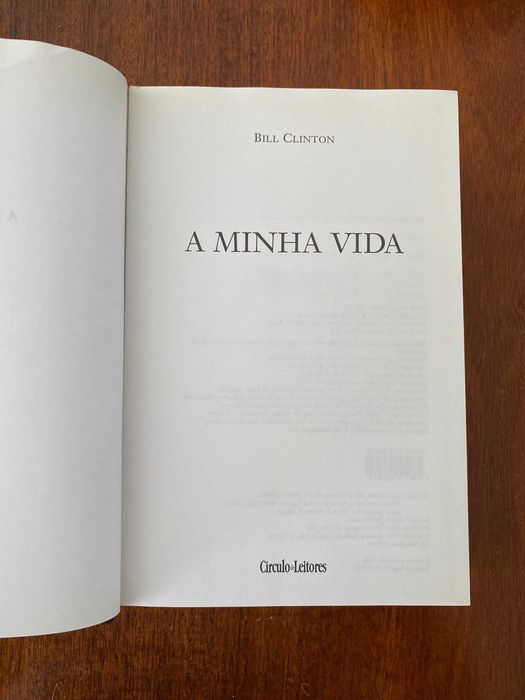 A Minha Vida - Bill Clinton