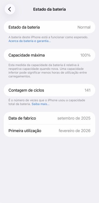 Iphone 17 Air Black 256Gb,com garantia e fatuta “Fnac”