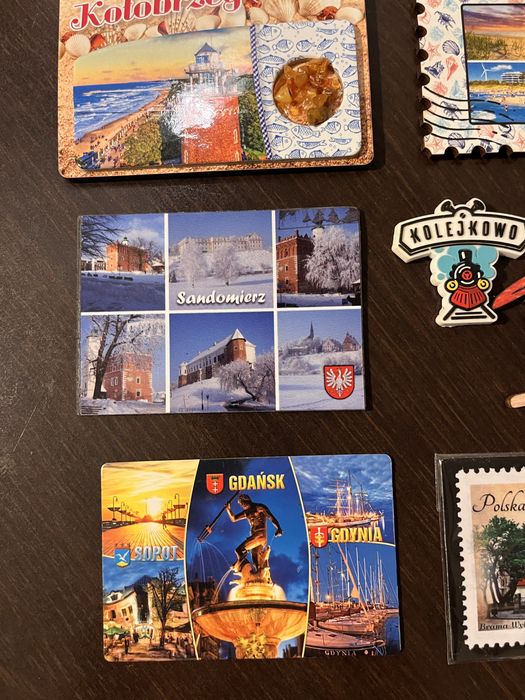 Magnesy okolicznosciowe 10 sztuk zestaw 8
