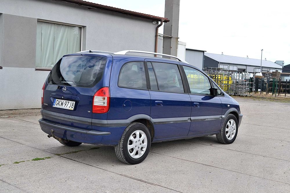 Opel - Zafira  1.8 cm benzyna , klima , 2004 r , 7-mio osobowy , okazja !