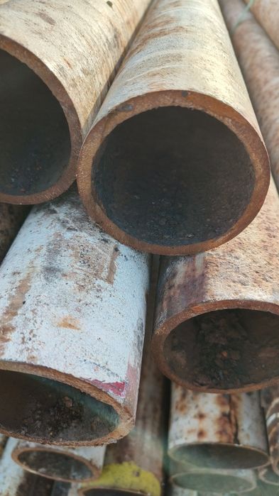 Rura stalowa fi 76x4, słup, podpora