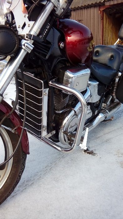 Osłona chłodnicy vt 700 800 SHADOW TWIN gmole gril honda 750