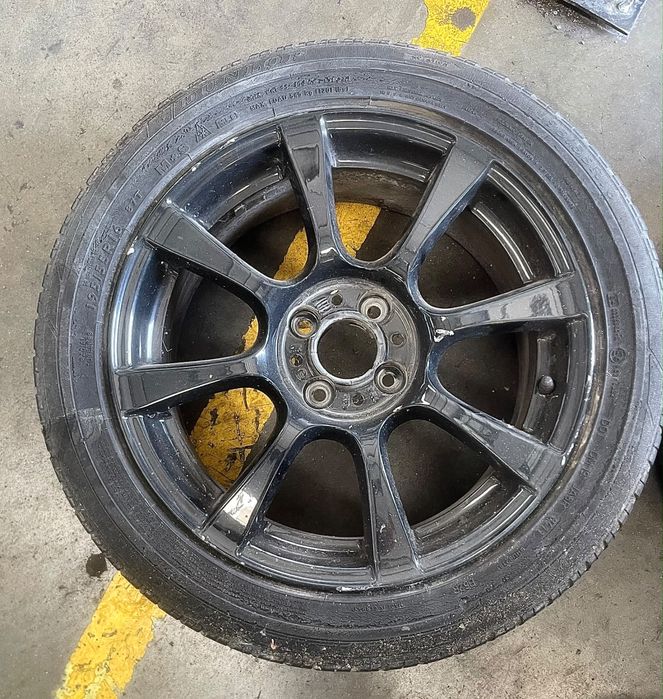 Jantes Originais Fiat 500 / Abarth 16" (Furação 4x98) + Pneus Continental