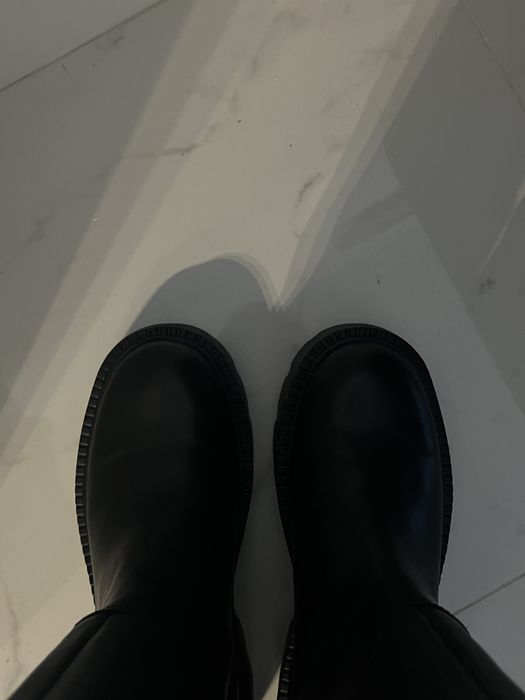 botki kozaki skorzane