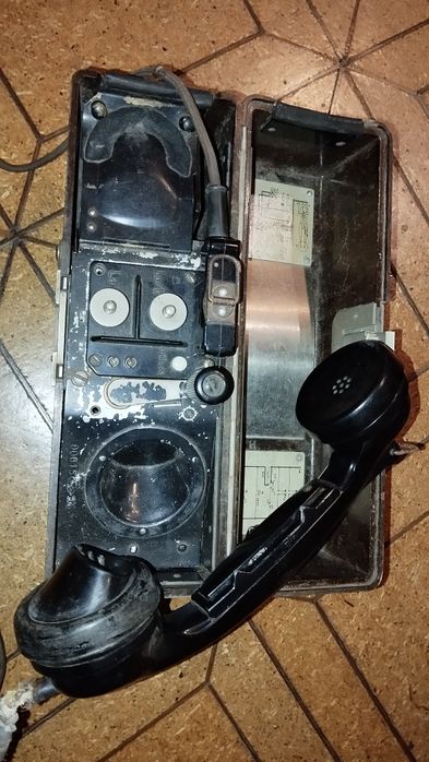 Telefon polowy Wehrmacht FF33 sprawny
