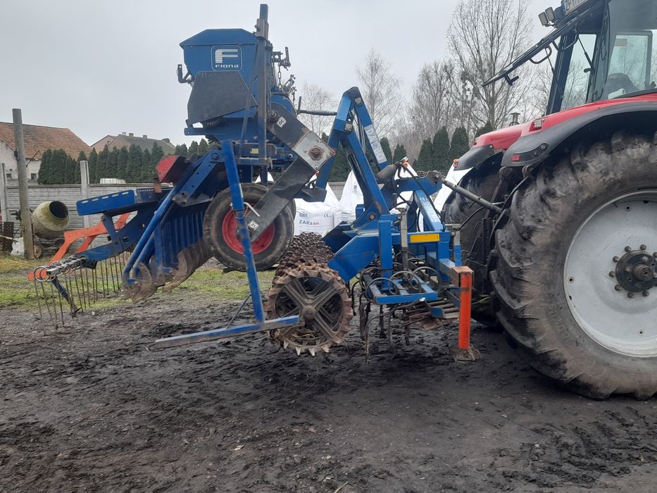 Agregat uprawowo siewny Bierny DALBO  z siewnikiem  fiona