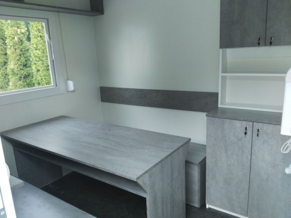 NOWA Przyczepa - kontener - socjalna / sanitarna DMC 750 kg