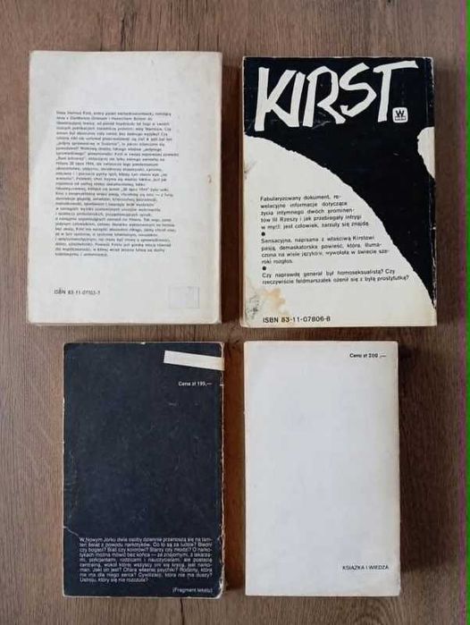 4 książki w pakiecie. Hans Hellmut Kirst i Daniel Passent