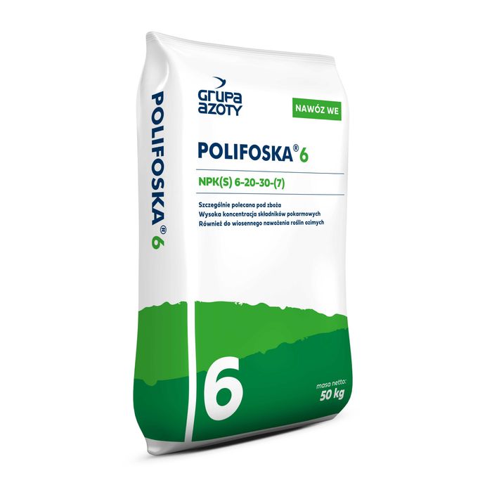 Polifoska 6 tona Grupa Azoty nawóz nawozy