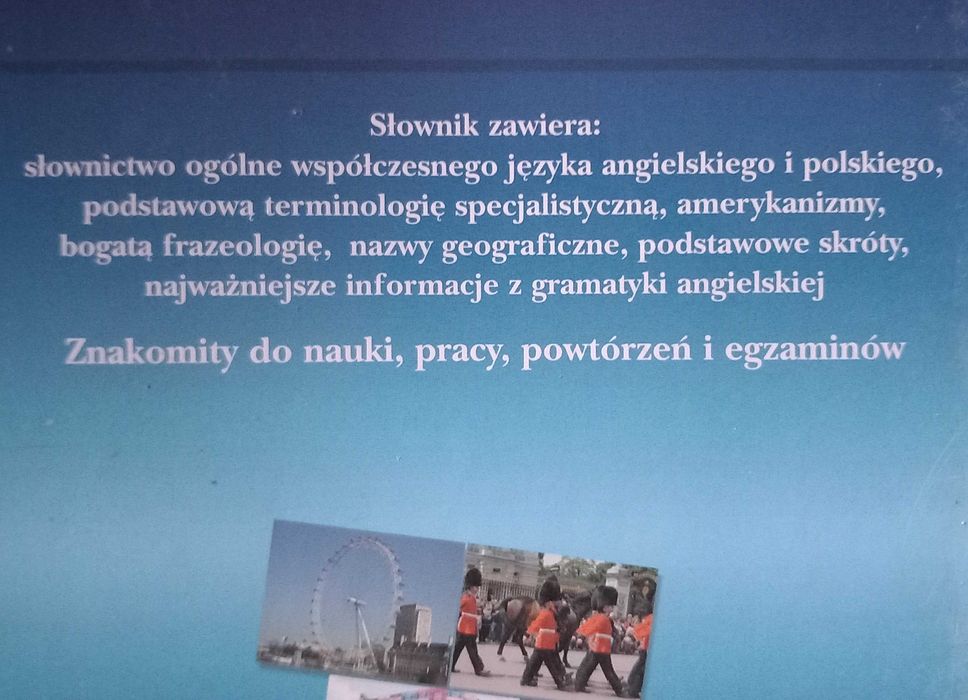 Słownik angielsko-polski i pol.-angielski średni 60 tys. haseł