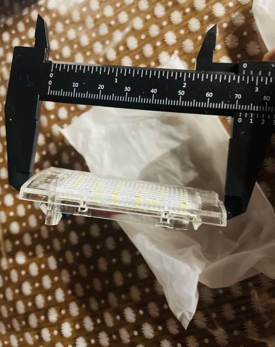 Освітлення led подсветка номера bmw x5 е53