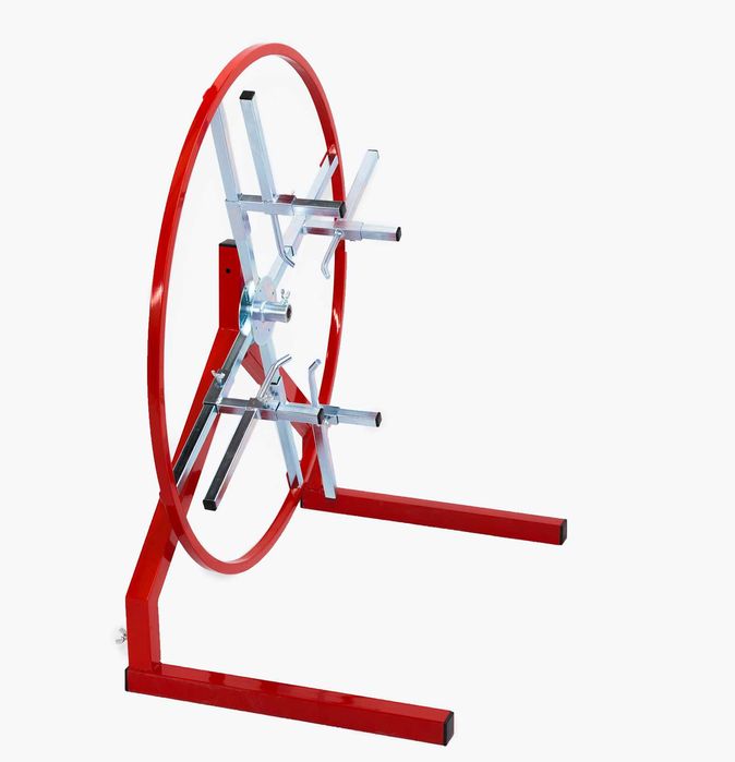 Rozwijak do drutu odgromowego i bednarki z prościarką II