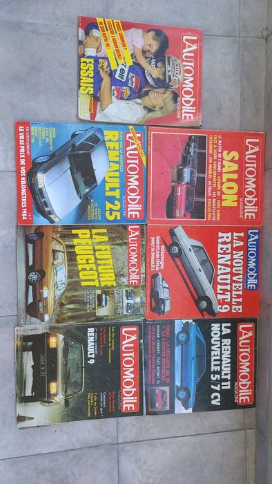 Revistas L'automobile antigas
