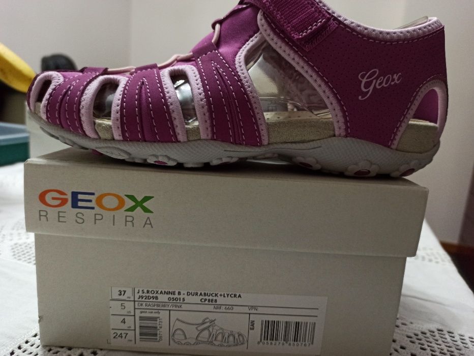 Sandálias Menina/Senhora Geox Jr Roxanne N.37 (Novas na caixa)