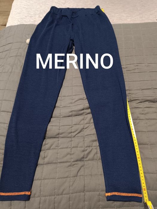 Getry merino RDHL S/M leginsy ciepłe termiczne