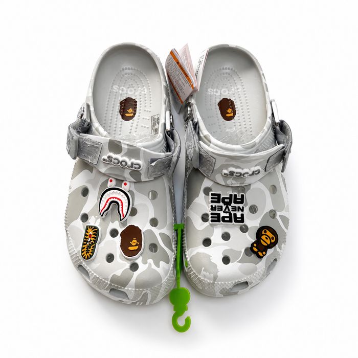 В НАЯВНОСТІ Crocs x Bape | крокси бейп | кроксы A Bathing Ape