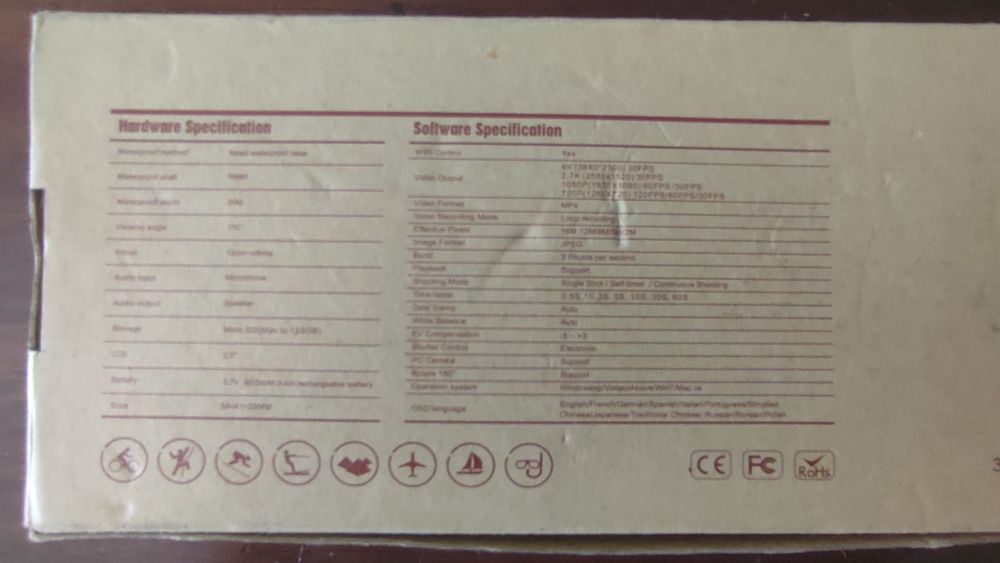 Go Pro Camera "Explorer S"64552962956161121