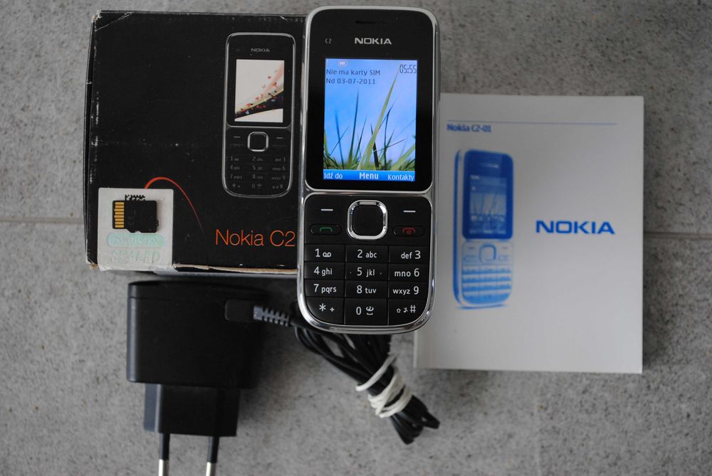 Nokia C2-01 cały zestaw każda sieć IGŁA