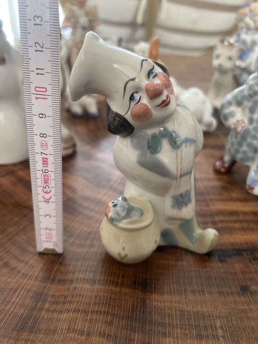 Figurka porcelanowa sygnowana PRL kucharz