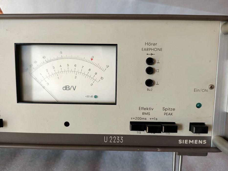 Miernik psofometr SIEMENS U2233.