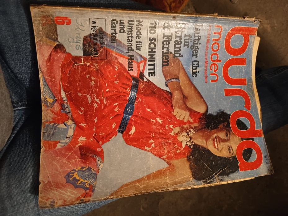 Burdy lata 70  kilka zeszytów