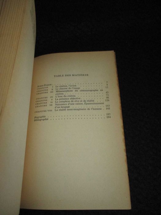 Livro Le Cinéma ou L'homme imaginaire Edgar Morin