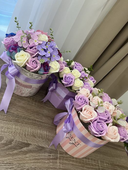 Мильный букет , мильний букет , мильна 101, 51 троянда , мыльные розы