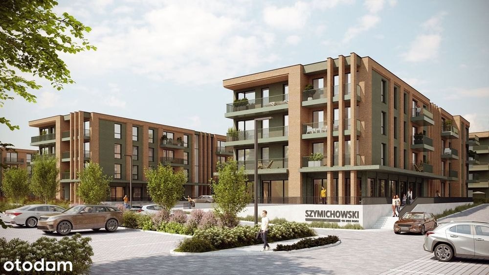 2-pokojowe mieszkanie 42m2 + ogródek