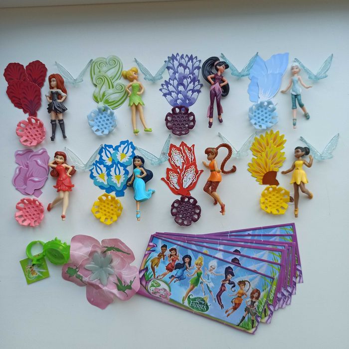Кіндер Феї Вінкс, ПопПіксі, феї Дісней, Киндер Феи, Kinder Winx Club