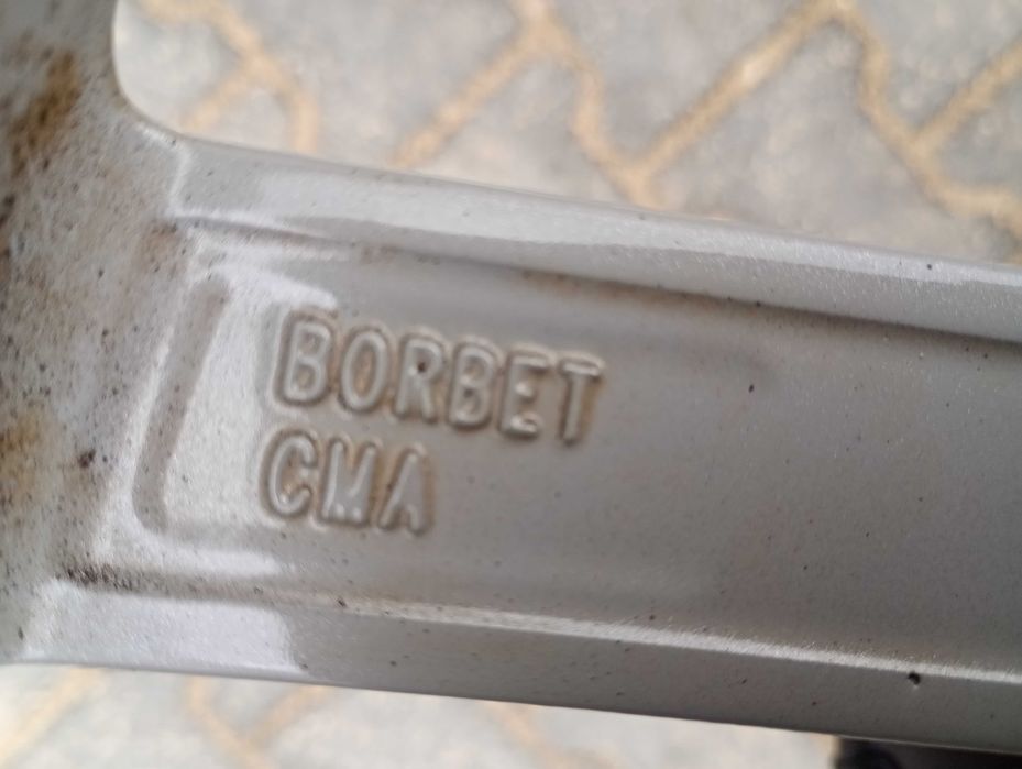 Borbet CMA V Crystal Silver 7Jx17H2  5x112 ET47  Audi  VW  Seat Skoda