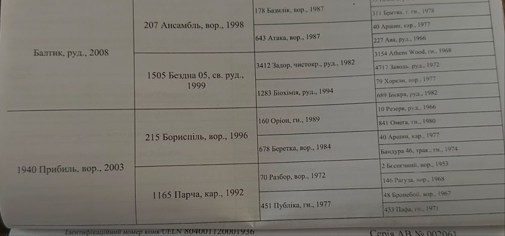 В продажі жеребець