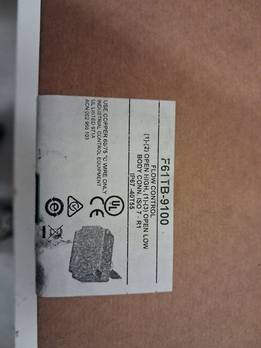 Sygnalizator przepływu cieczy F61TB-9100 JOHNSON CONTROLS