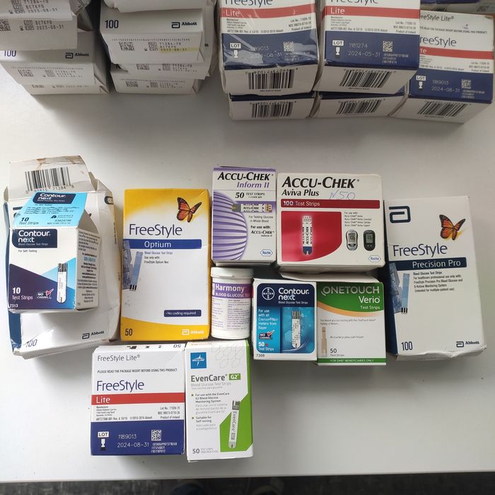 Тест-полоски для разных глюкометров